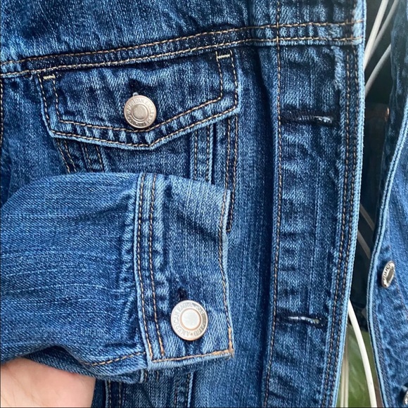 American Eagle Jean Denim Jacket size Small - Picture 3 of 6